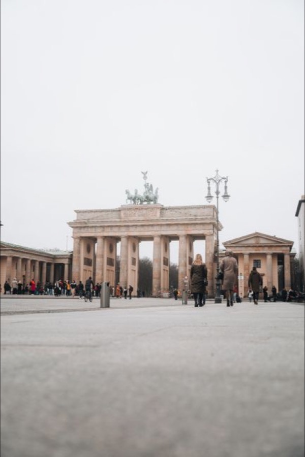 The Brandenburg Gate in Berlin